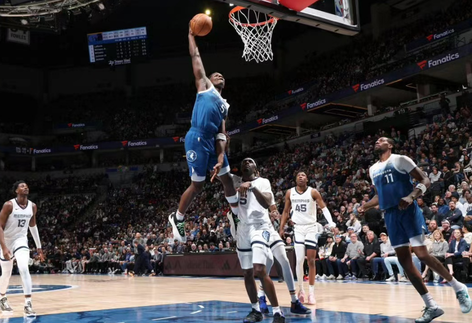 灰熊击败森林狼,继续领先西部 灰熊击败森林狼,继续领先西部